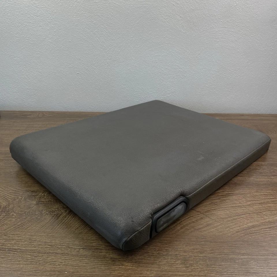 Dodge Ram 1500 3500 1994-2001 consola central reposabrazos de cuero gris tapa de 19" OEM Foto 4 de 4