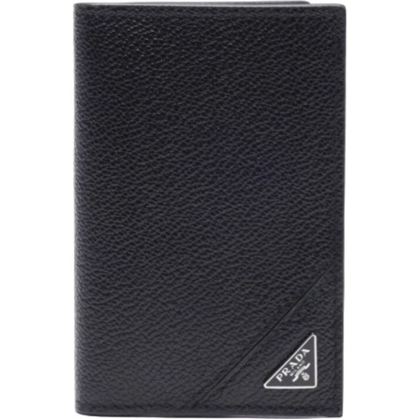 Prada Vitello Flap Cardholder Black 2MC101 2CB2 F0002 145045372 - Image 2 of 4