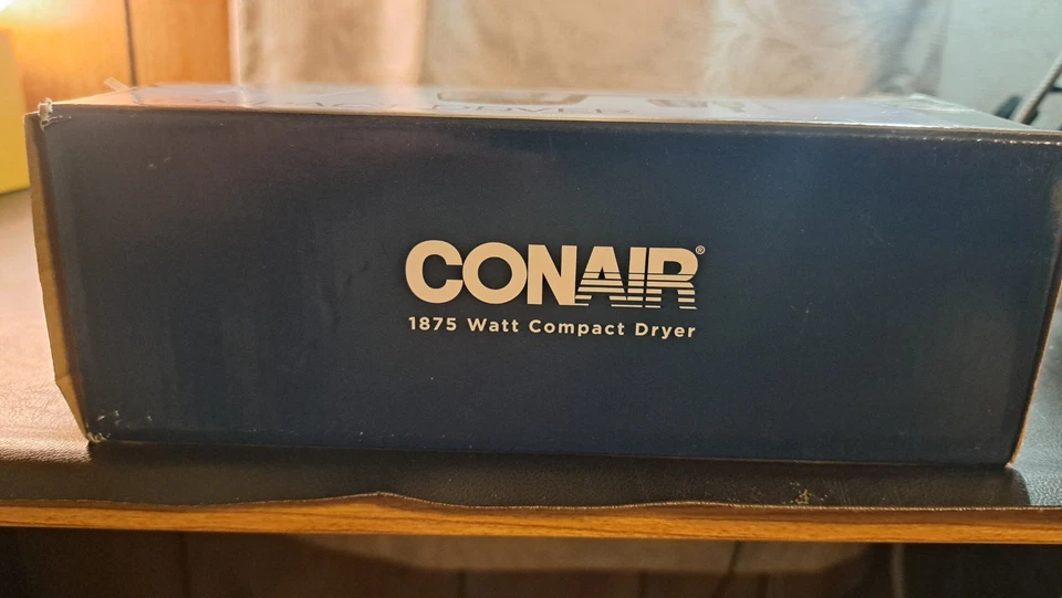 Conair 124p Folding Handle Hair Dryer 1875 W 2 Heat/speed Setting Black - Image 3 of 4