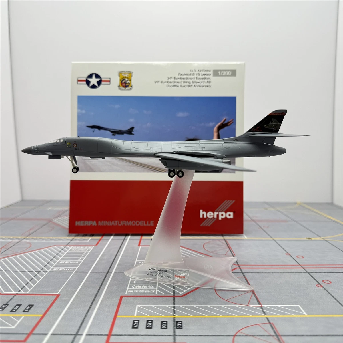 Miniatures montées - USAF Rockwell B-1B US Air Force - 28th