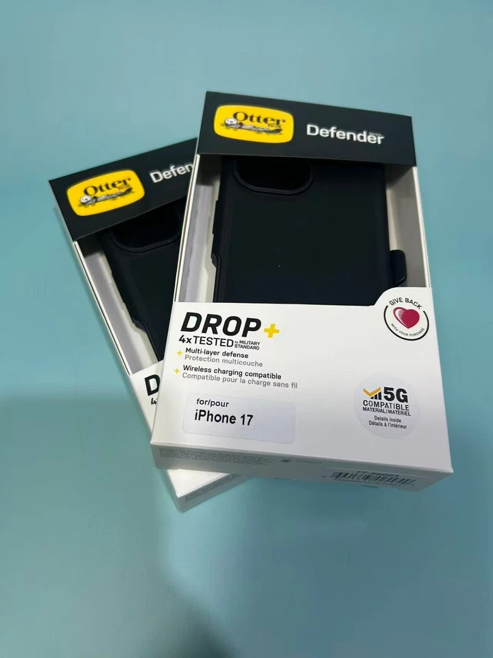 Funda OTTERBOX Defender para iPhone 17 Funda incluye clip de funda Solo para 17 Foto 4 de 4
