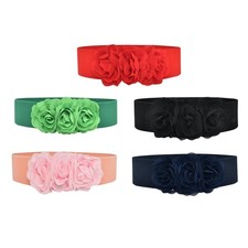 Cintura elastica in vita elastica della fascia a larga cintura da donna per