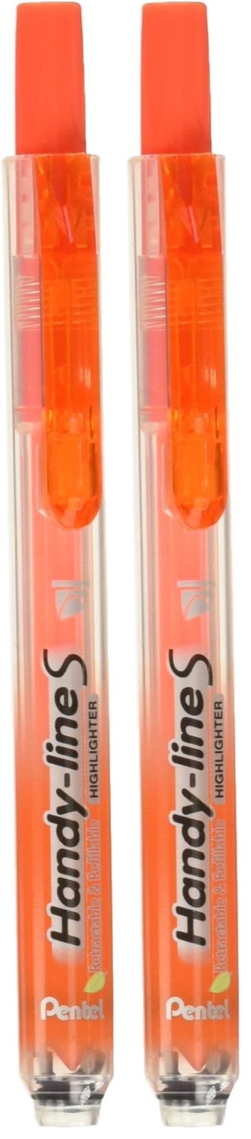 Chisel Tip Orange Ink Pac