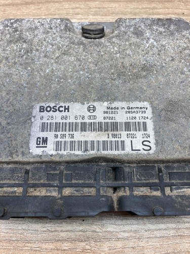 0281001670 90589736  Engine control unit/module ECU Fits for Opel Astra H