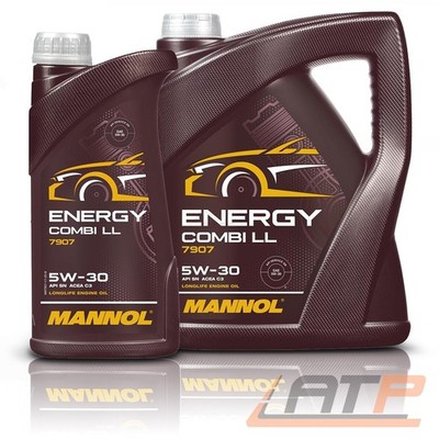 6 L LITER MANNOL ENERGY COMBI LL 5W-30 MOTOR-ÖL MOTOREN-ÖL 50048361