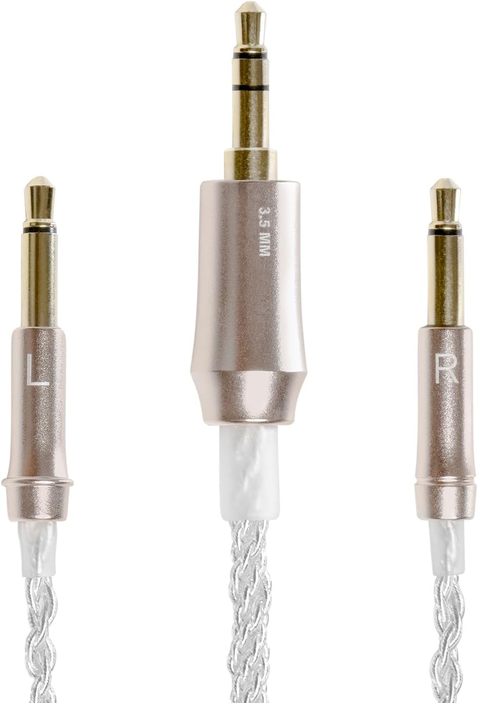 Кабель для наушников Meze Audio Mono с серебряным покрытием диаметром 35 мм - 39 фута 18390₽