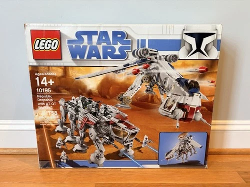 LEGO Star Wars: Republic Dropship with AT-OT Walker (10195) BOX ONLY