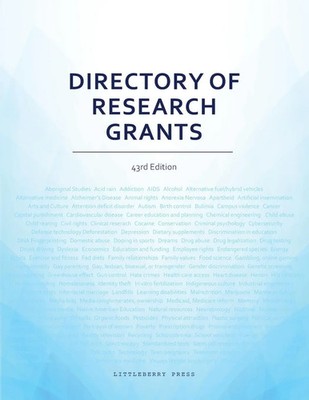 Directory of Research Grants Louis S Schafer Taschenbuch Kartoniert / Broschiert