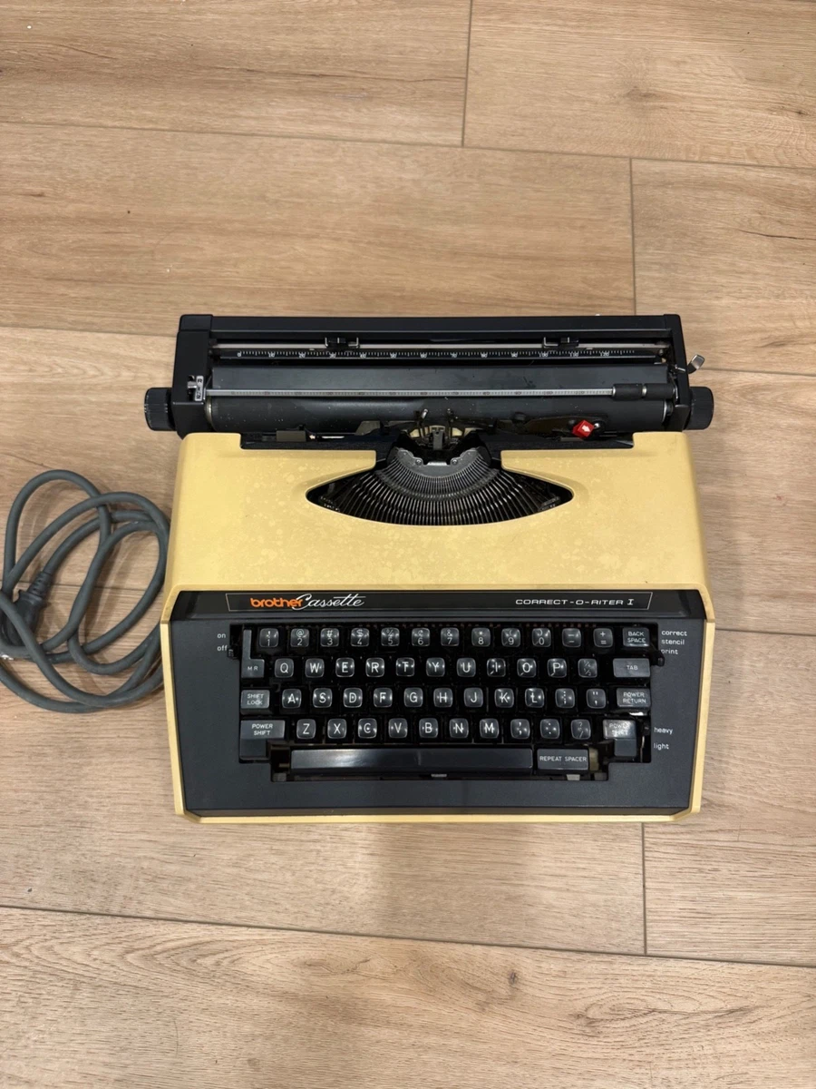 Brother Plastic Collectible Typewriters for sale | eBay