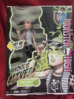 Monster HIgh Ghoul's Alive Deuce Goron NIB needs batteries