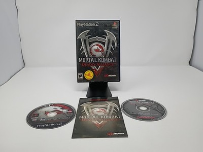 Mortal Kombat Deadly Alliance PS2 Complete CIB Bonus Adema Disc Tested Authentic