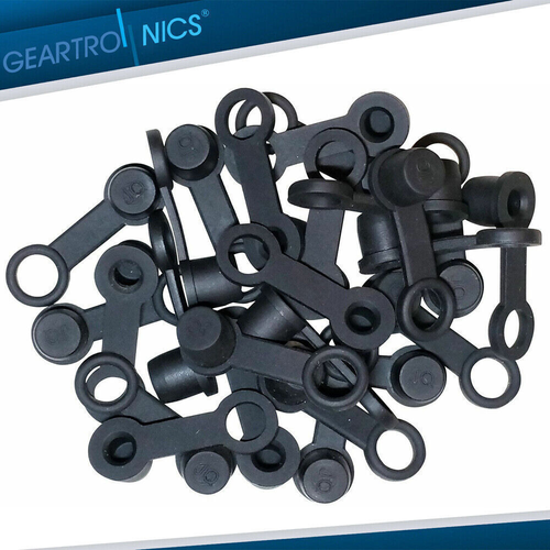 30PCS Rubber Brake Bleeder Valve Cover Screw Caps Grease Zerk Fitting