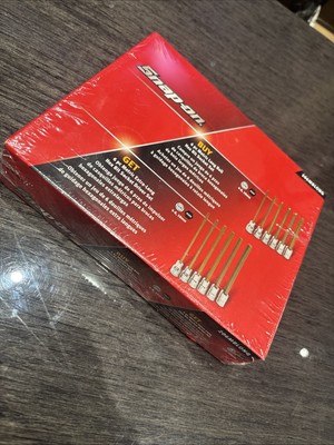Snap-on Werkzeuge NEU 206MBLONG 12-teilig 3/8 Zoll Dr metrisch x-lang Kugel Sechskant & Sechskant Schraubendreher Set
