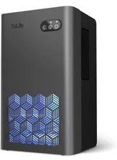 ToLife Dehumidifiers for Home 95 OZ Water Tank Auto-Off 1000 sq.ft Grey 