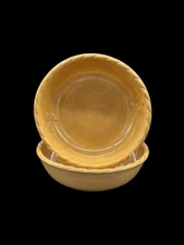 Signature Napa Serveware Gold 8” Ceramic Bowls Set Of 2