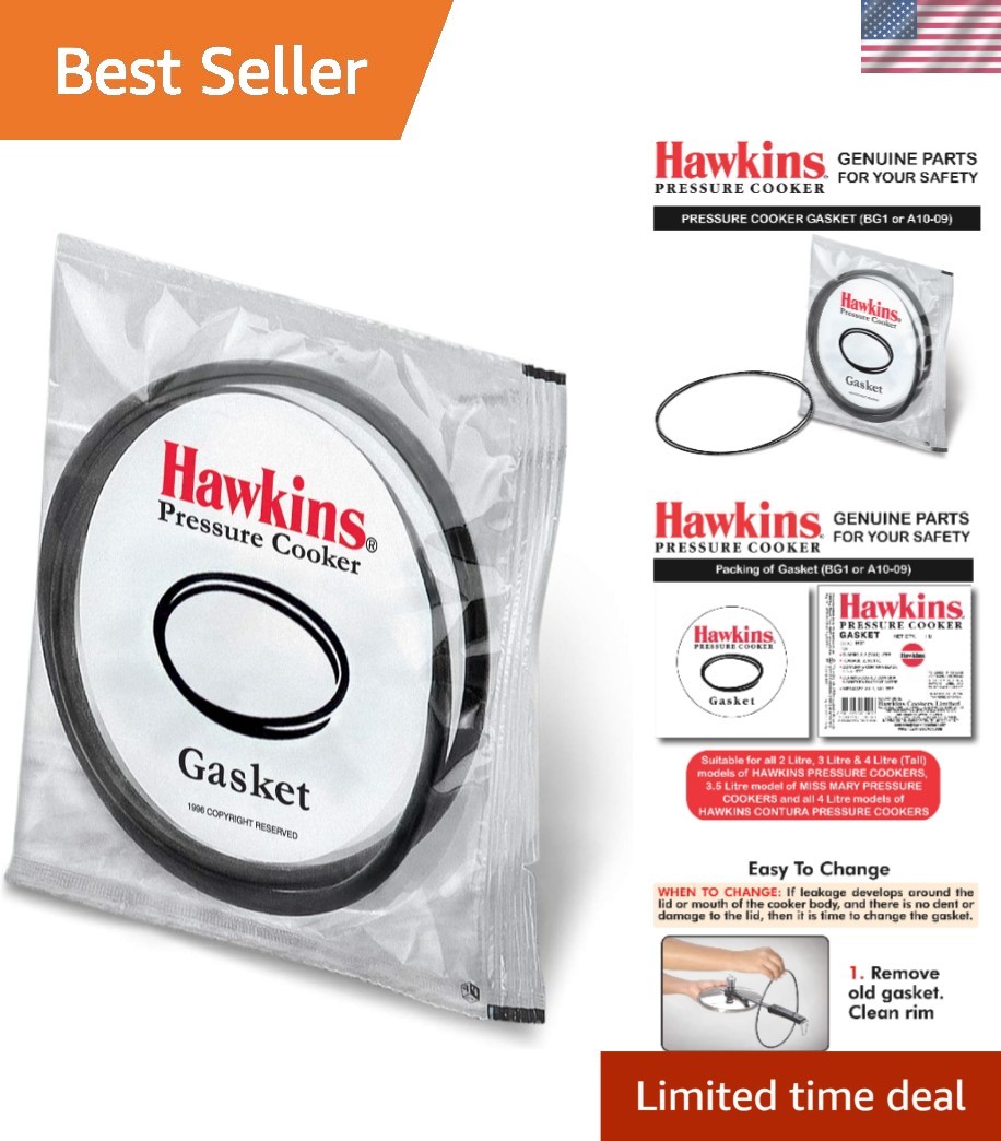 Gasket Ring For 2-4 Liter Cookers - Long Lasting