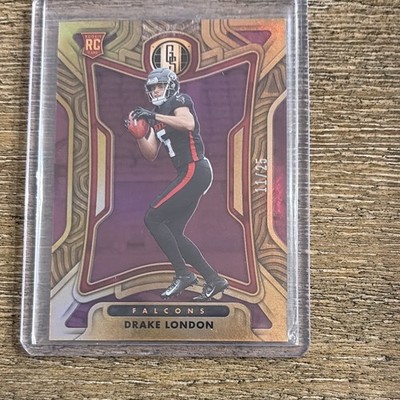 Panini Gold Standard 2022 Drake London Atlanta Falcons RC Rookies Rose Gold /25