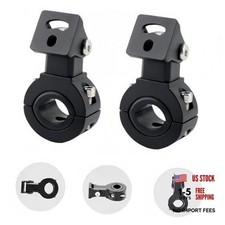 Motorcycle Spotlight Bracket, Light Bar Mounts for Driving Fog Lights, 360