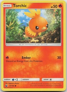 Torchic 25/168 Celestial Storm Common
