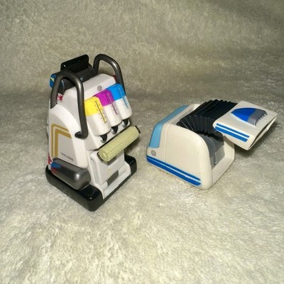 Disney Pixar Wall-E Reject Bots VN-GO Paint-Bot VAQ-M Sneeze-Bot Thinkway 2008