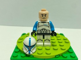 LEGO Star Wars Minifigure Clone Trooper Lieutenant (Phase 1) Scowl  SW0629 75085