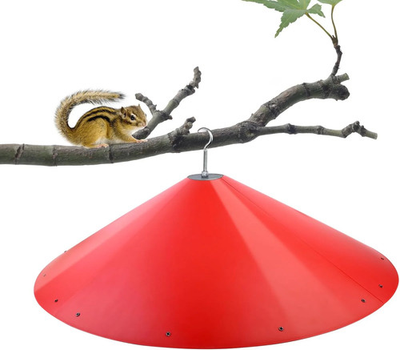 #ad 24 inch Large Outdoor Squirrel Baffles for Bird Feeders Pole Baffle with Metal $48.92