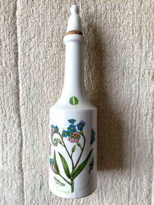 Vintage Portmeirion Botanischer Garten ''Vergissmeinnicht'' Ölflaschenspender, GC
