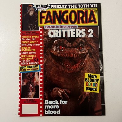 Fangoria Magazine #74 (June 1988)   Critters 2 UNREAD