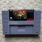 ATLUS Run Saber Super Nintendo SNES Game Cartridge SMS-RU-USA NTSC-U/C