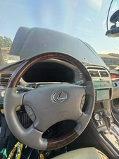 Lexus LS430, Steering Wheel Brand New Leather Brand New Wood.