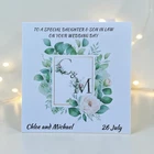 Personalised Wedding Card, Wedding Day Congratulations Card, Daughter Son Couple