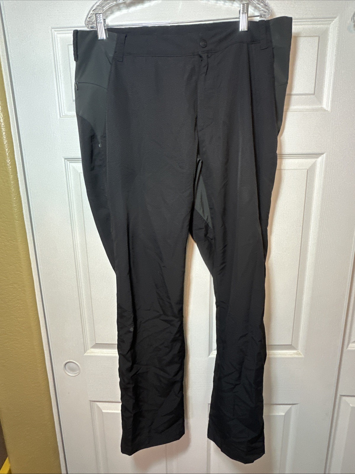 The North Face Pants Men’s Black Hiking Pants Nylon Outdoor Size 40X34