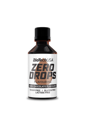 BioTech Zero Drops 50 ml Dunkle Schokolade