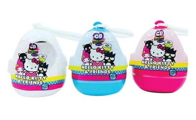 LOT OF 3 CUTIE BEANS HELLO KITTY & FRIENDS SERIES 1 BLIND CAPSULES NEW (B222)