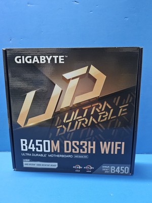 GIGABYTE B450M DS3H WIFI, Socket AM4 AMD  Motherboard
