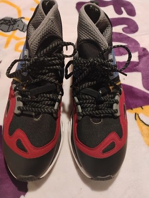 Size 10.5 - Puma TRC Blaze Mid Black Burgundy Blue