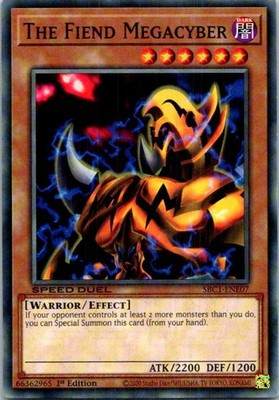 The Fiend Megacyber #SBC1-ENE07 Yugioh Near Mint or Better