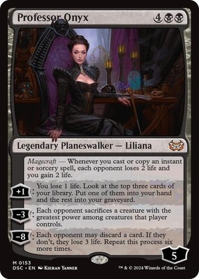 1x Professor Onyx - Commander: Duskmourn: House of Horror - NM  -  MTG