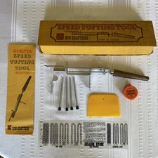 Original Speed Tufting Tool Rug Crafters Vintage Rug Kit In Box Gauge