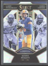 J Conner K Pickett L Fitzgerald 2022 Select Draft Picks Company Silver Prizm