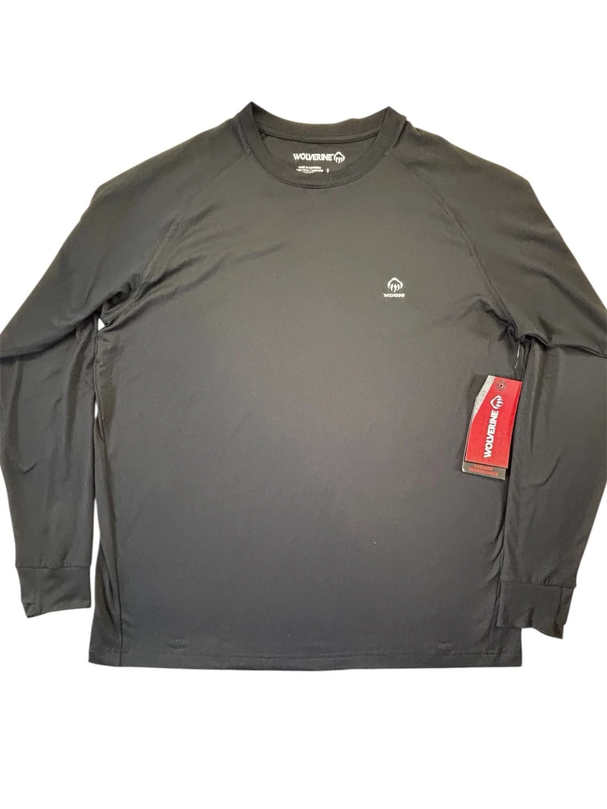 Wolverine Cascade Performance Long Sleeve Sun Shirt with Thumbholes