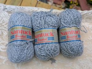 Lot of 3 Skeins Nantuck Brushed Knitting Worsted Weight  Sonora #1521 (1 3/4 oz)