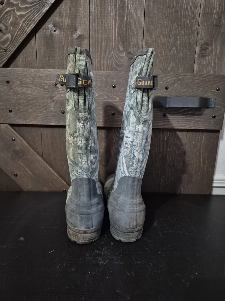 Guide Gear Scent Free 800 Gram Thinsulate Ultra Tall Rubber Boots Mens Size 9 - Image 3 of 4