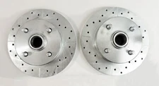 1964-1966 Ford Mustang front disc brake changeover 4 lug rotors only pair