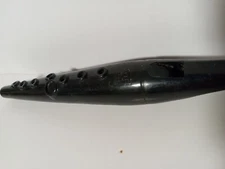 Vintage 1930's Bakelite The Swanson Tonette Recorder 7.5" Black Collectible#2