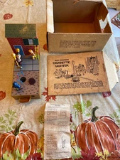 Vintage 1964 Poynter Products Rube Goldberg Battery Operated Cigarette Lighter