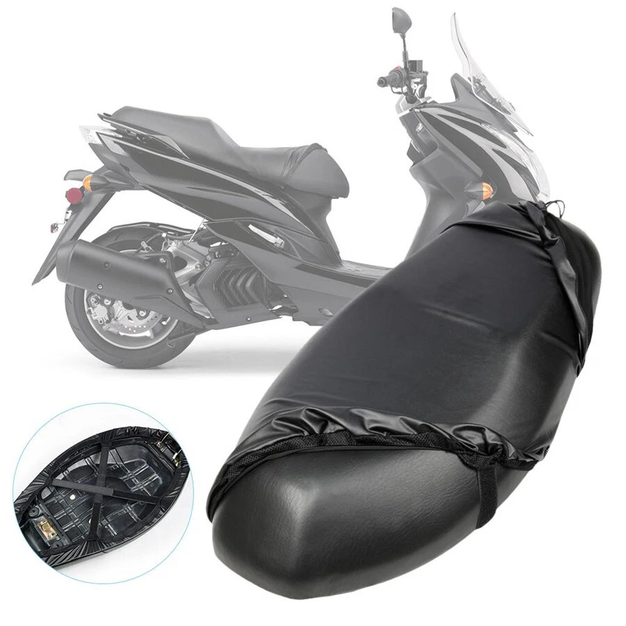 Motorcycle Scooter Seat Cover Protector UV Cushion Waterproof Wear-Resistant XL Foto 2 de 4