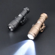 Tactical Airsoft M300 M600 Flashlight SF Search Light Fit 20mm Picatinny Rail