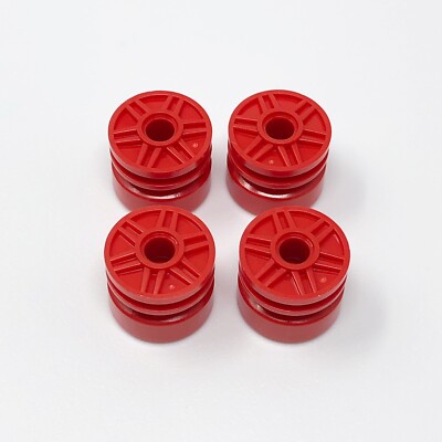 55981 LEGO Parts Wheel 18x14mm w/ Pin Hole RED (4) | eBay