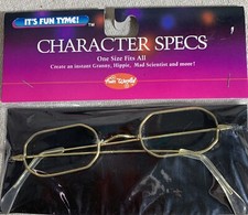 Costume Glasses Granny Hippie Mad Scientist Santa Character Soecs It s Fun Tyme